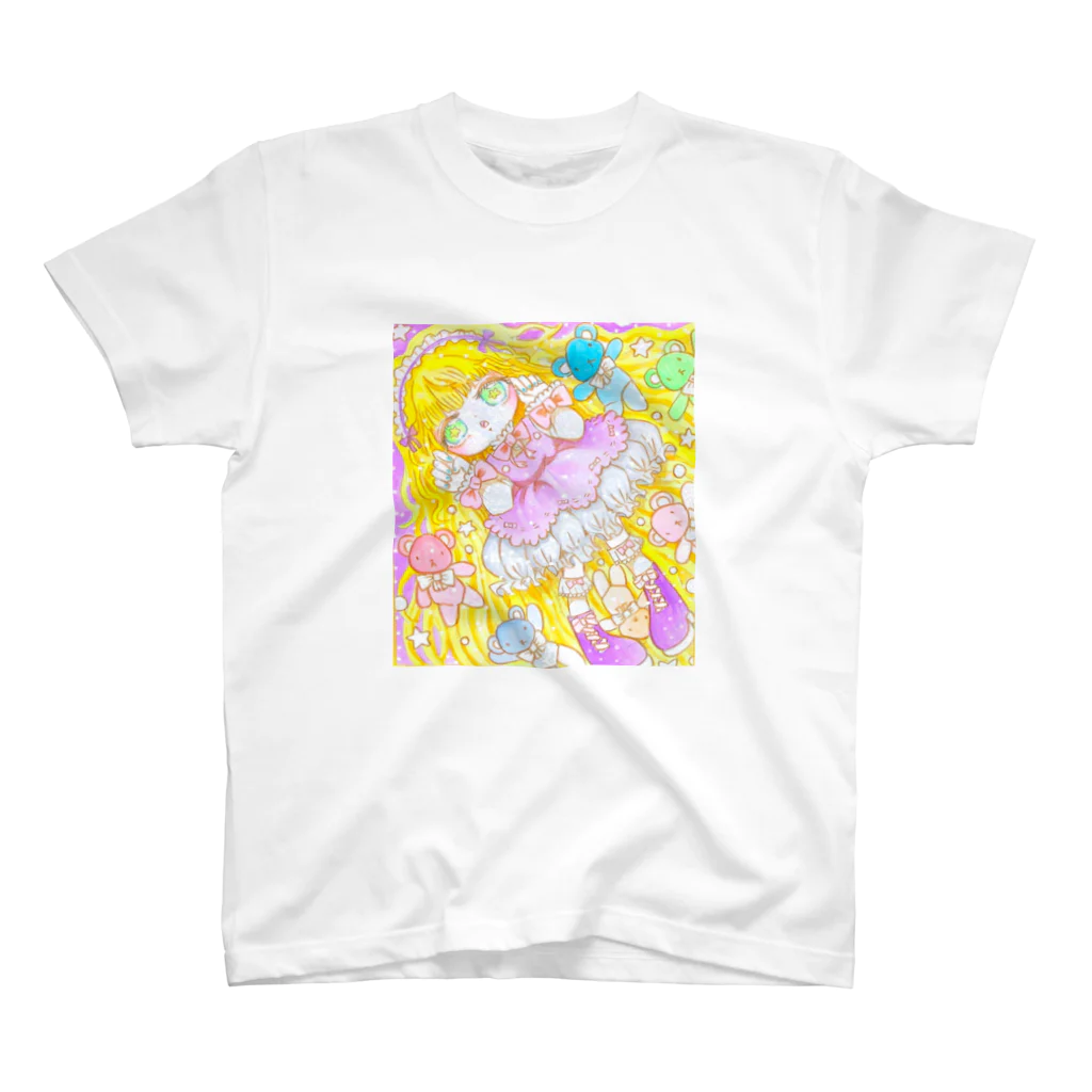 WORLD OF GIRLSのべあとりすのTシャツ。 スタンダードTシャツ