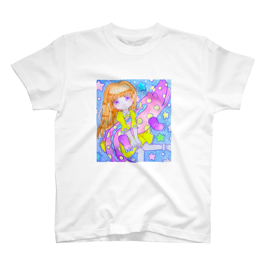 WORLD OF GIRLSのわにワニTシャツ。 スタンダードTシャツ