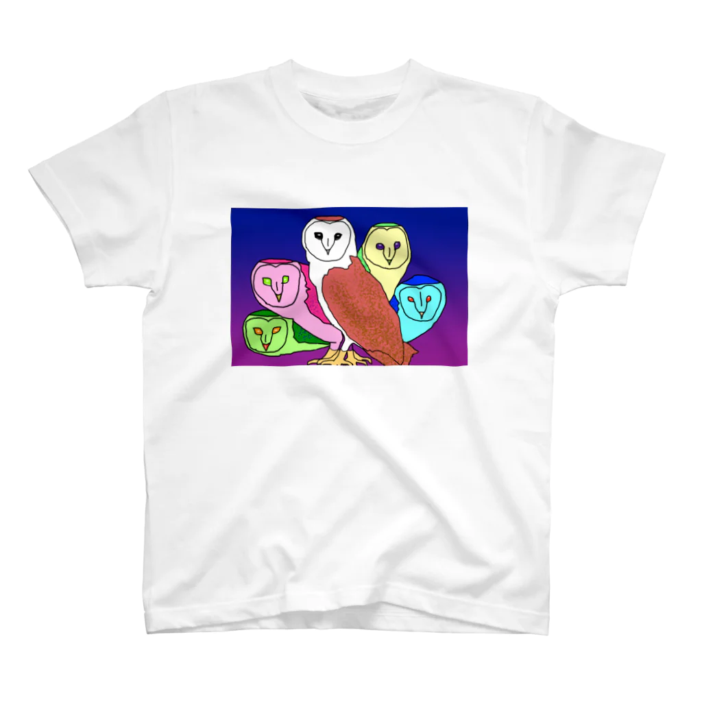 Fumio MatsubayashiのBARNOWLS スタンダードTシャツ