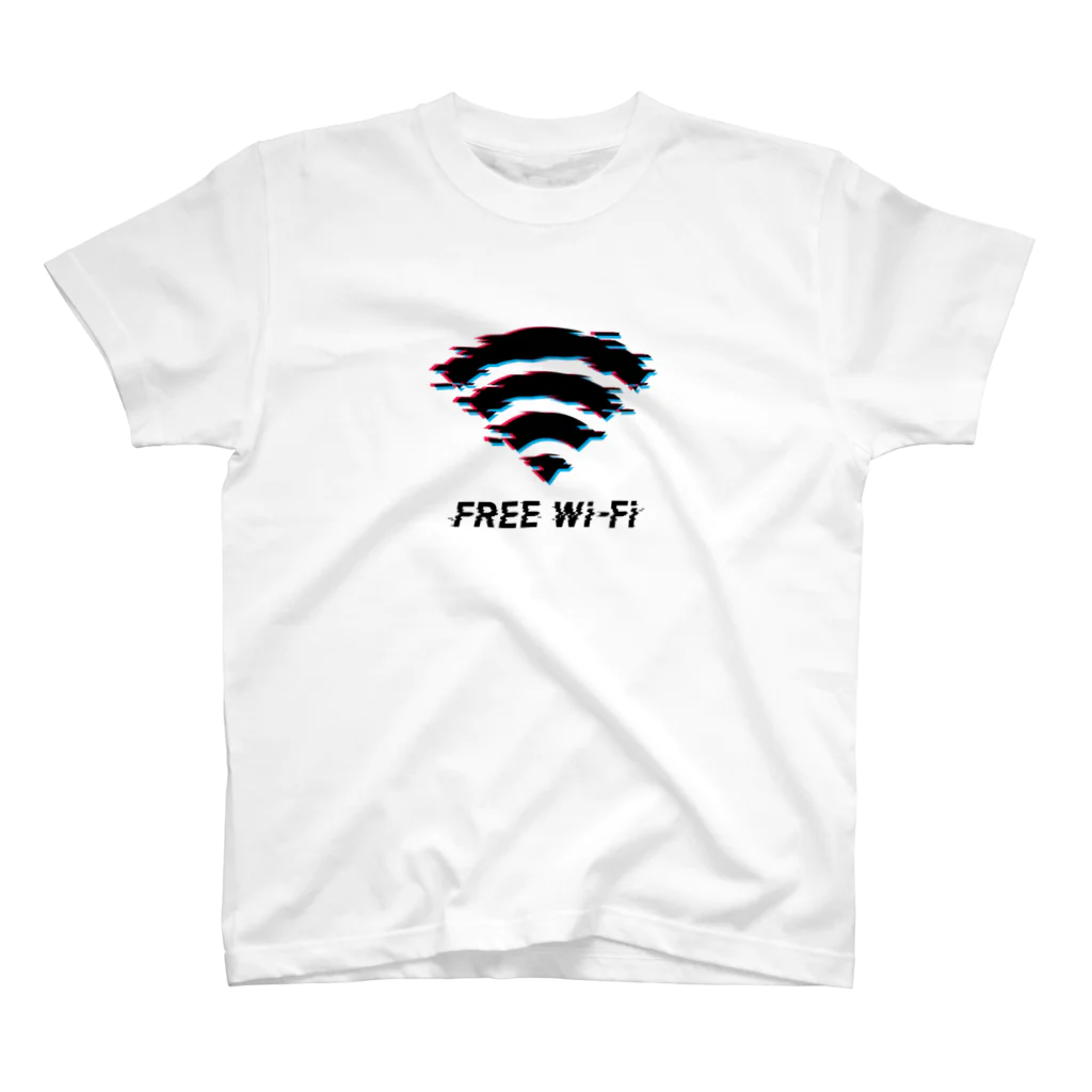 インターネットクラブのFREE Wi-Fi 티셔츠