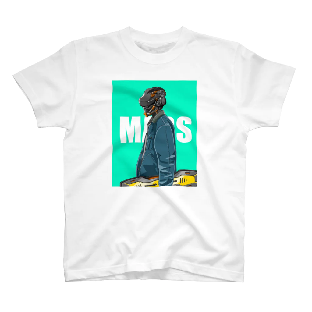 MARS seriesのYoung people living on Mars.01 Regular Fit T-Shirt