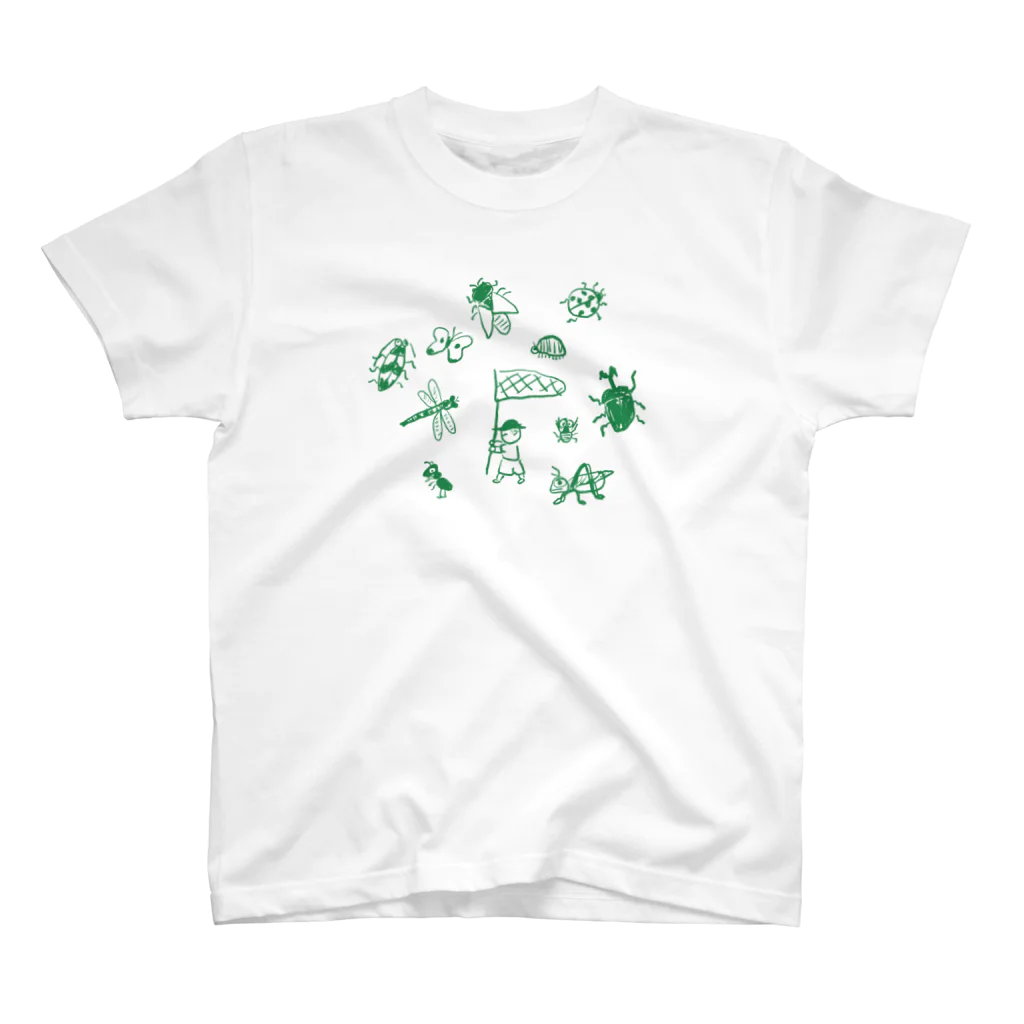 霜田あゆ美shopの虫くん（緑） Regular Fit T-Shirt