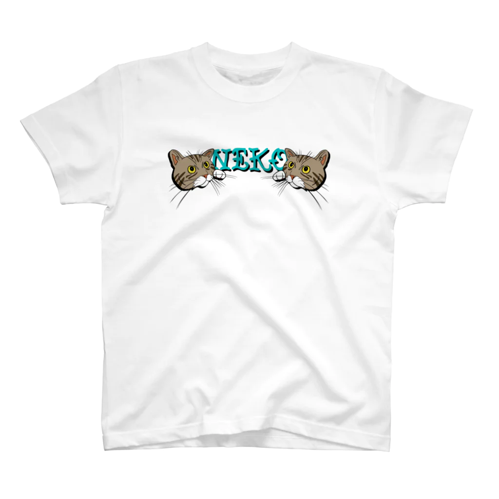 ET・ＭＯＮＫＥＹ🐵のねこ Regular Fit T-Shirt