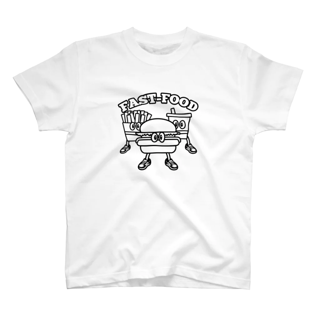 Candy Candyのfastfood_bros スタンダードTシャツ