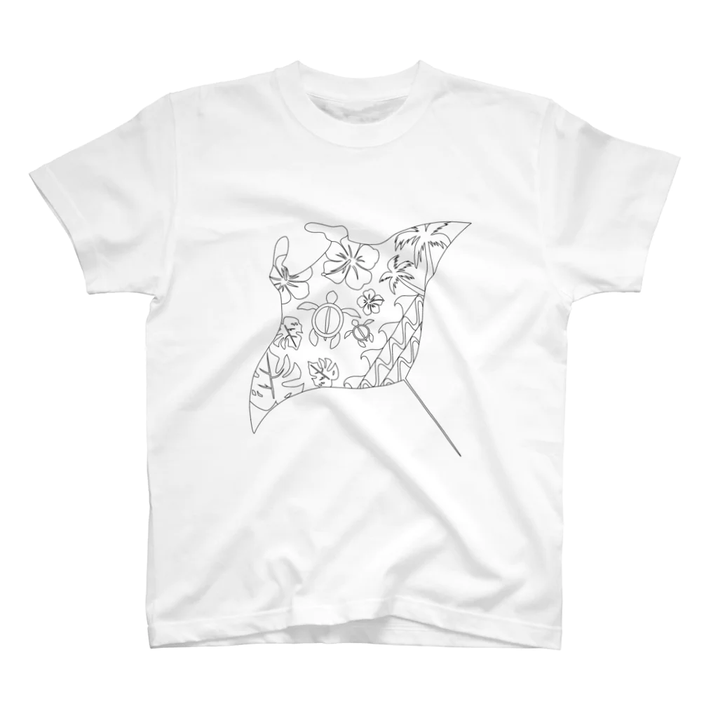 Medusasのマンタとハワイ スタンダードTシャツ