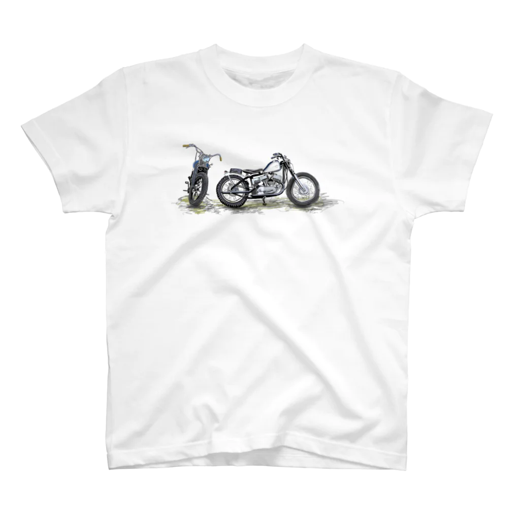 tw_and_cherryのSand Racer Regular Fit T-Shirt
