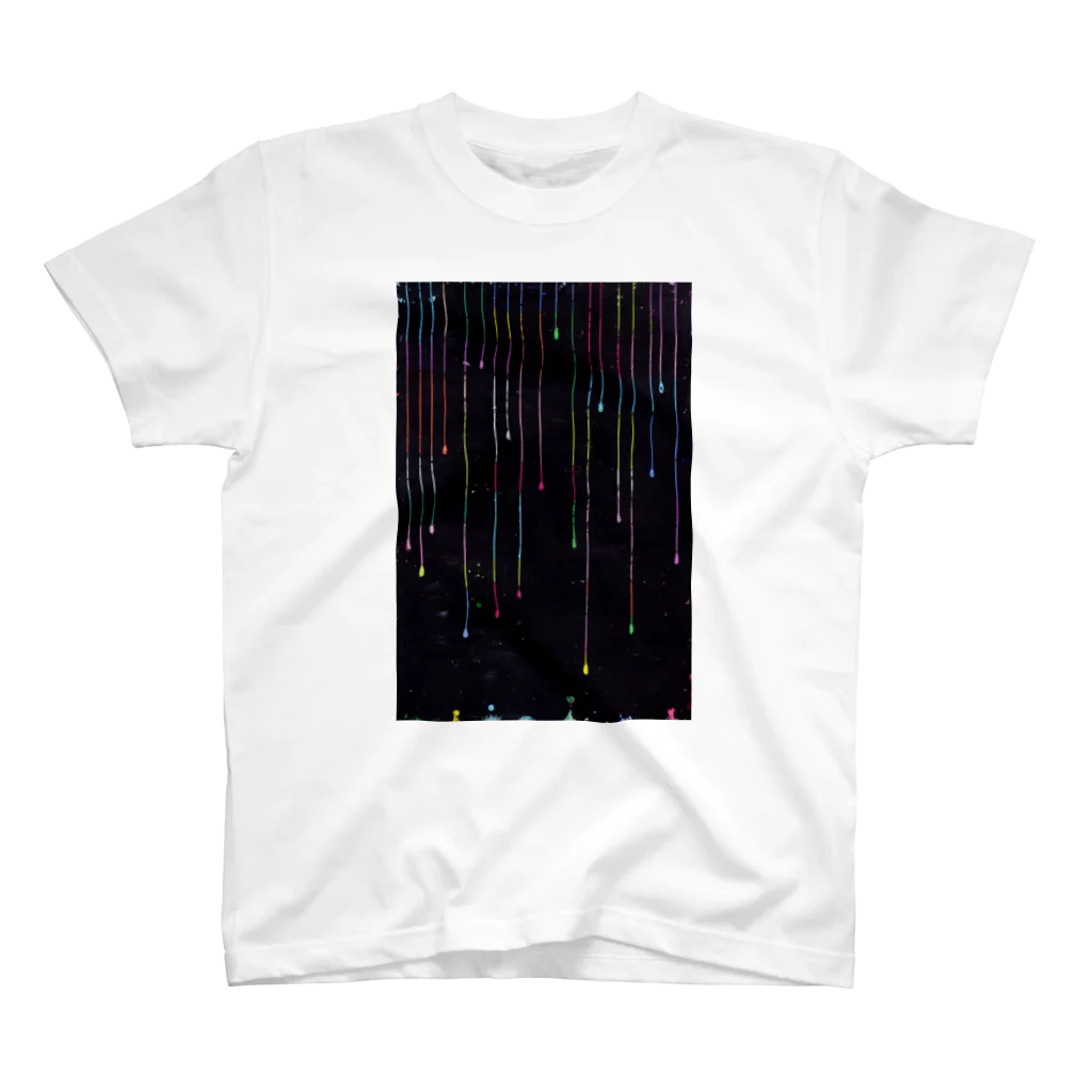 ＹＯＵ＿の絵はがきＢＯＸの雨露０２ スタンダードTシャツ