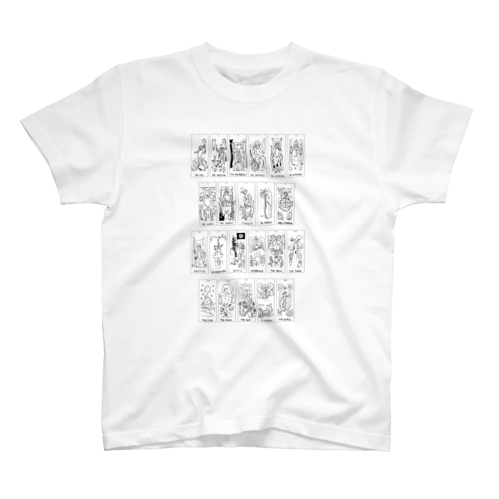 UNICA/ﾕﾆｶの脱力タロット スタンダードTシャツ