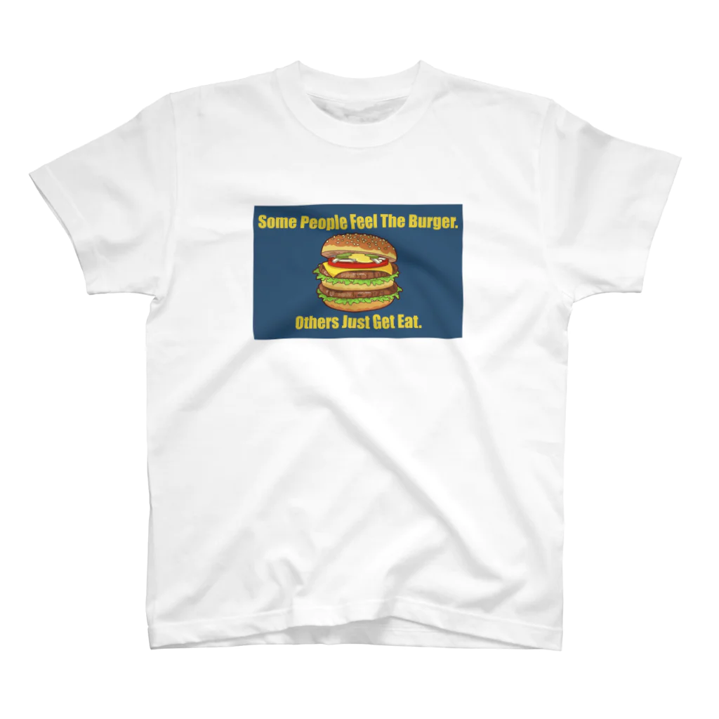 ようこそ！イケダヤ国際的なのハンバーガー スタンダードTシャツ