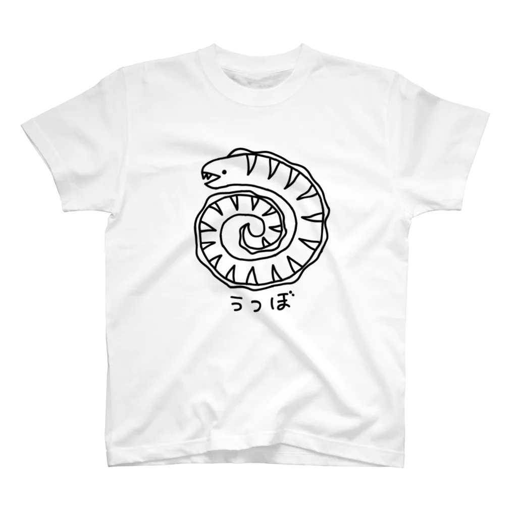 紫咲うにのながすぎるうつぼ スタンダードTシャツ