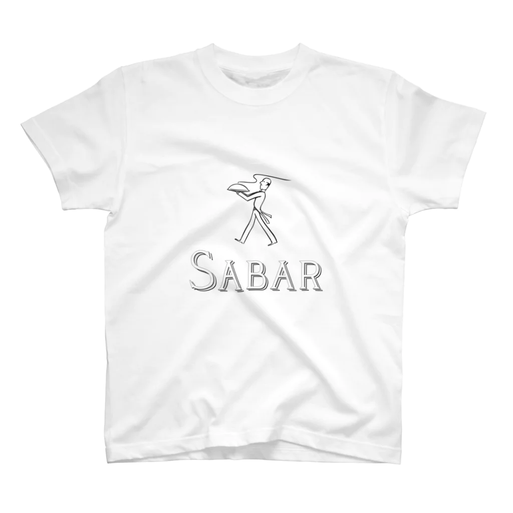 SABAR STOREの【SABAR LOGO】 collection スタンダードTシャツ