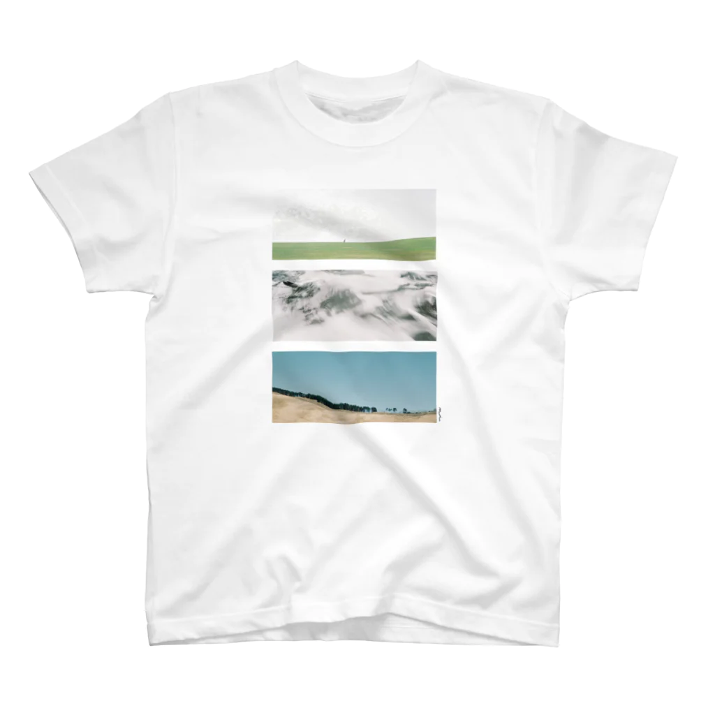 minami inoueのLandscape Regular Fit T-Shirt