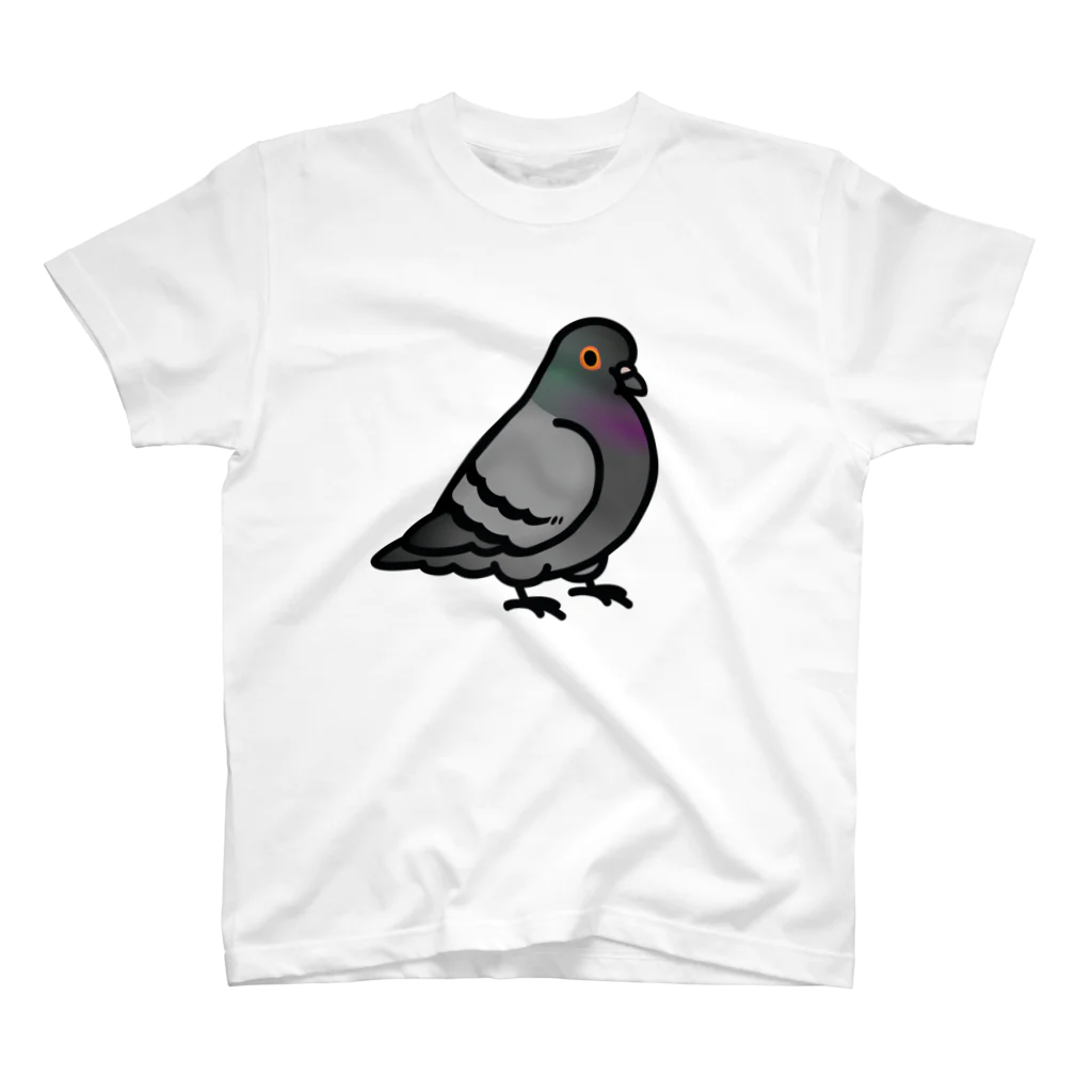 Cody the LovebirdのChubby Bird 鳩 Regular Fit T-Shirt