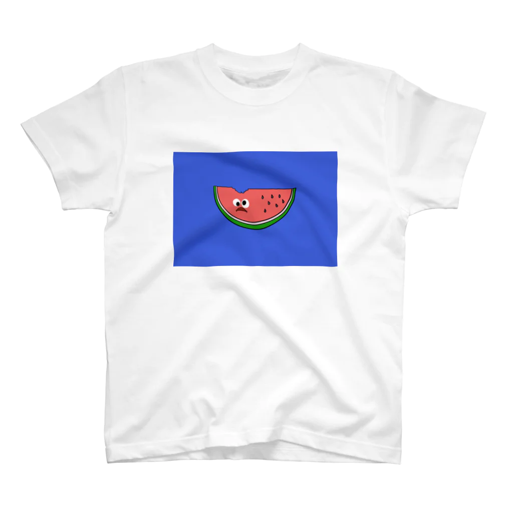 soranaito-togo_redpandaの“Panic” Watermelon  スタンダードTシャツ