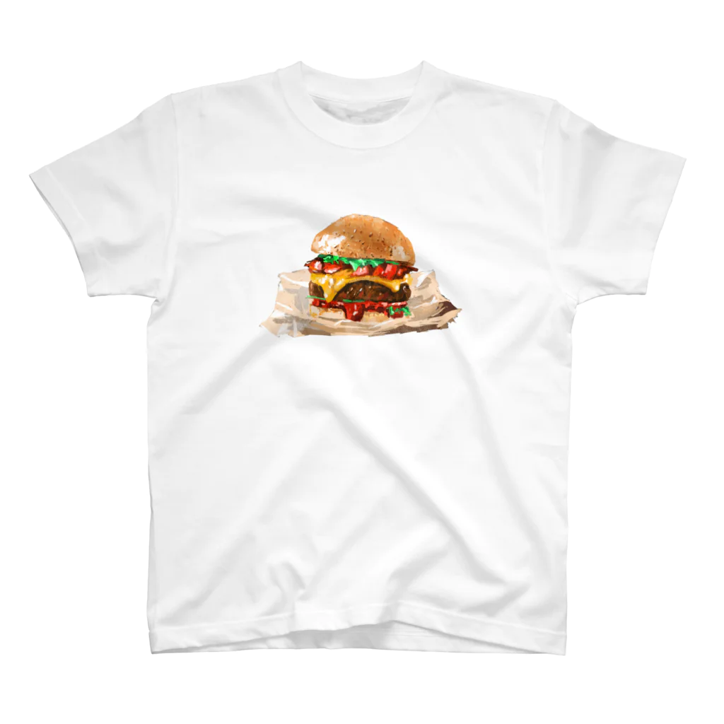 グラウンドのハンバーガー -hamburger- スタンダードTシャツ
