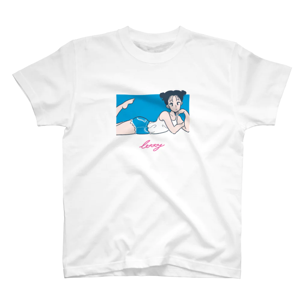 イラストレーターのサンレモのletty スタンダードTシャツ