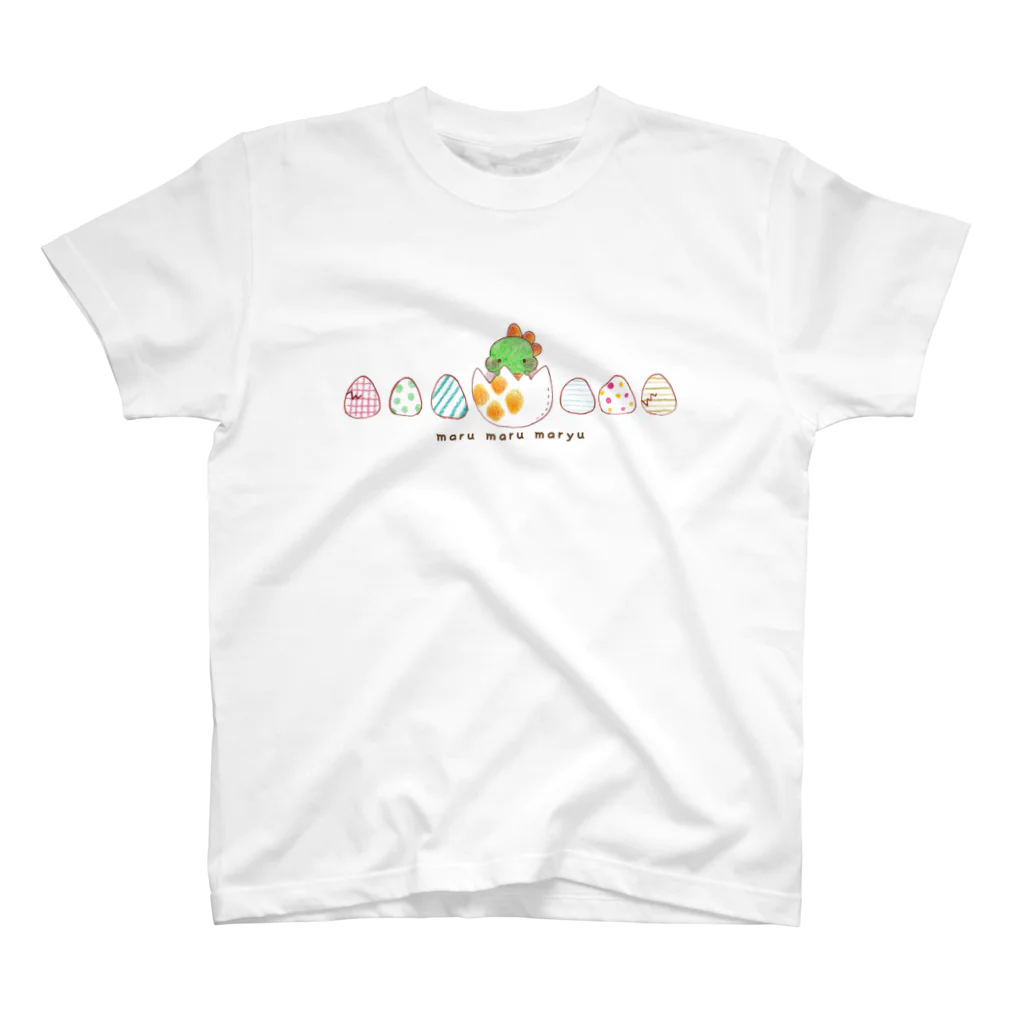 kumao houseのまるまるまりゅ スタンダードTシャツ