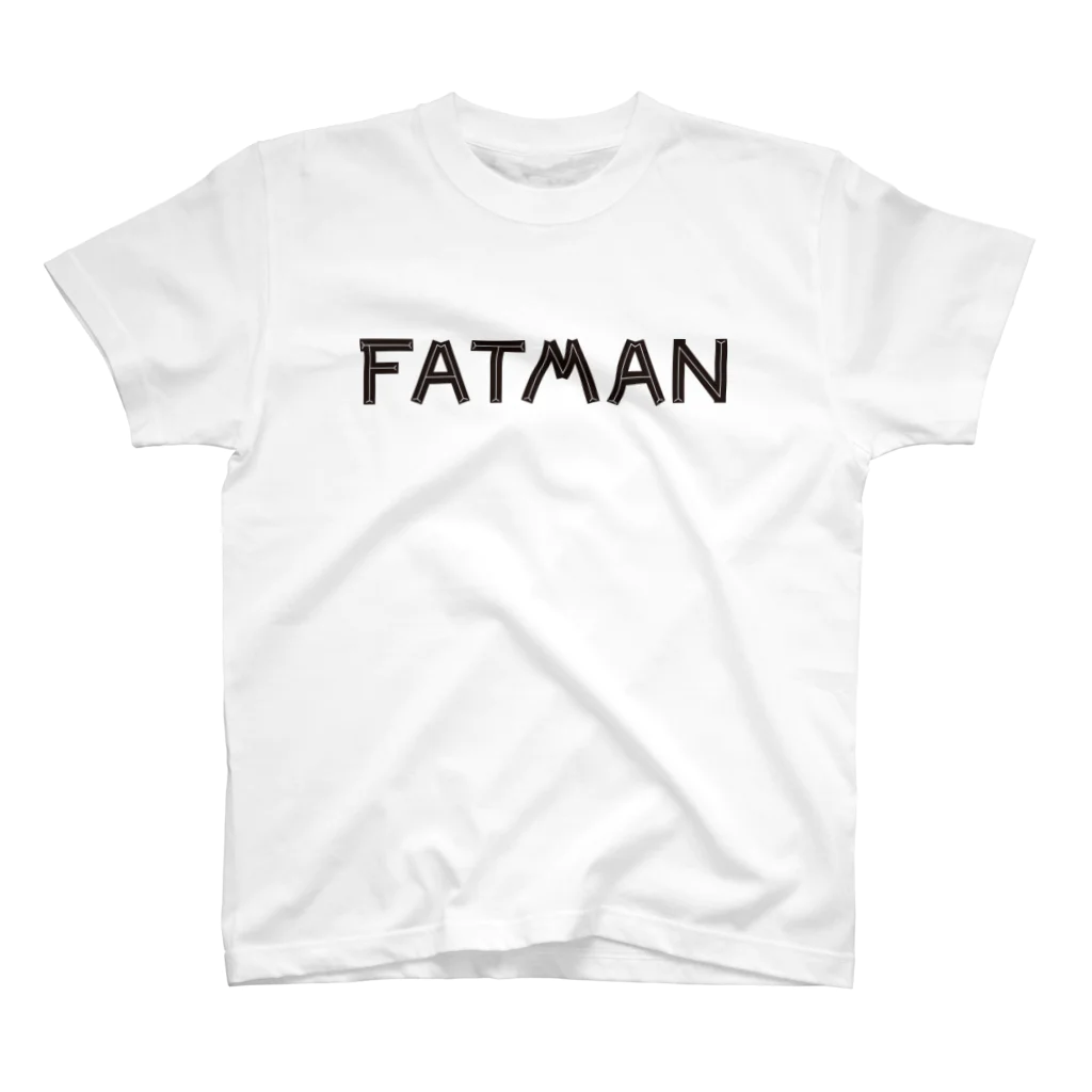 Easy Leeのfatman(文字のみ) スタンダードTシャツ