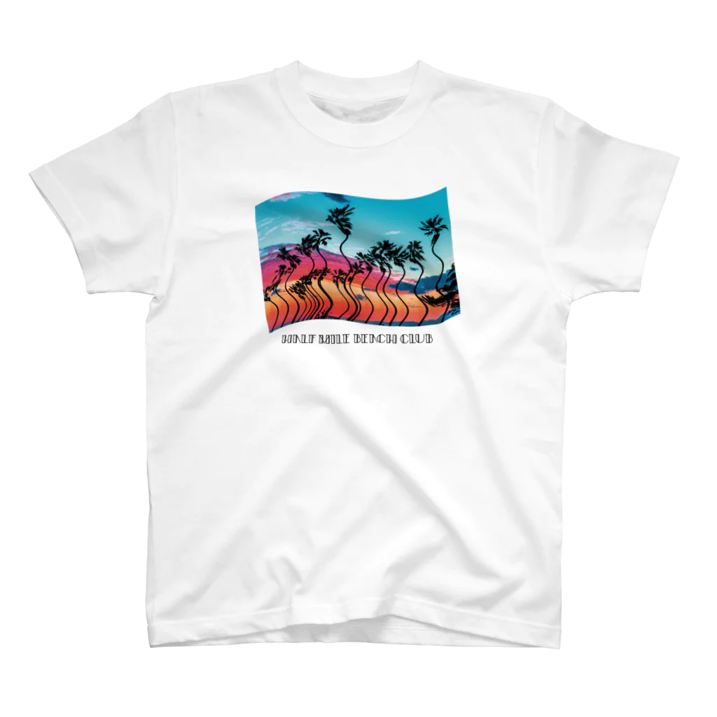 HALF MILE BEACH CLUBのBLUE MOON - FLAP Regular Fit T-Shirt