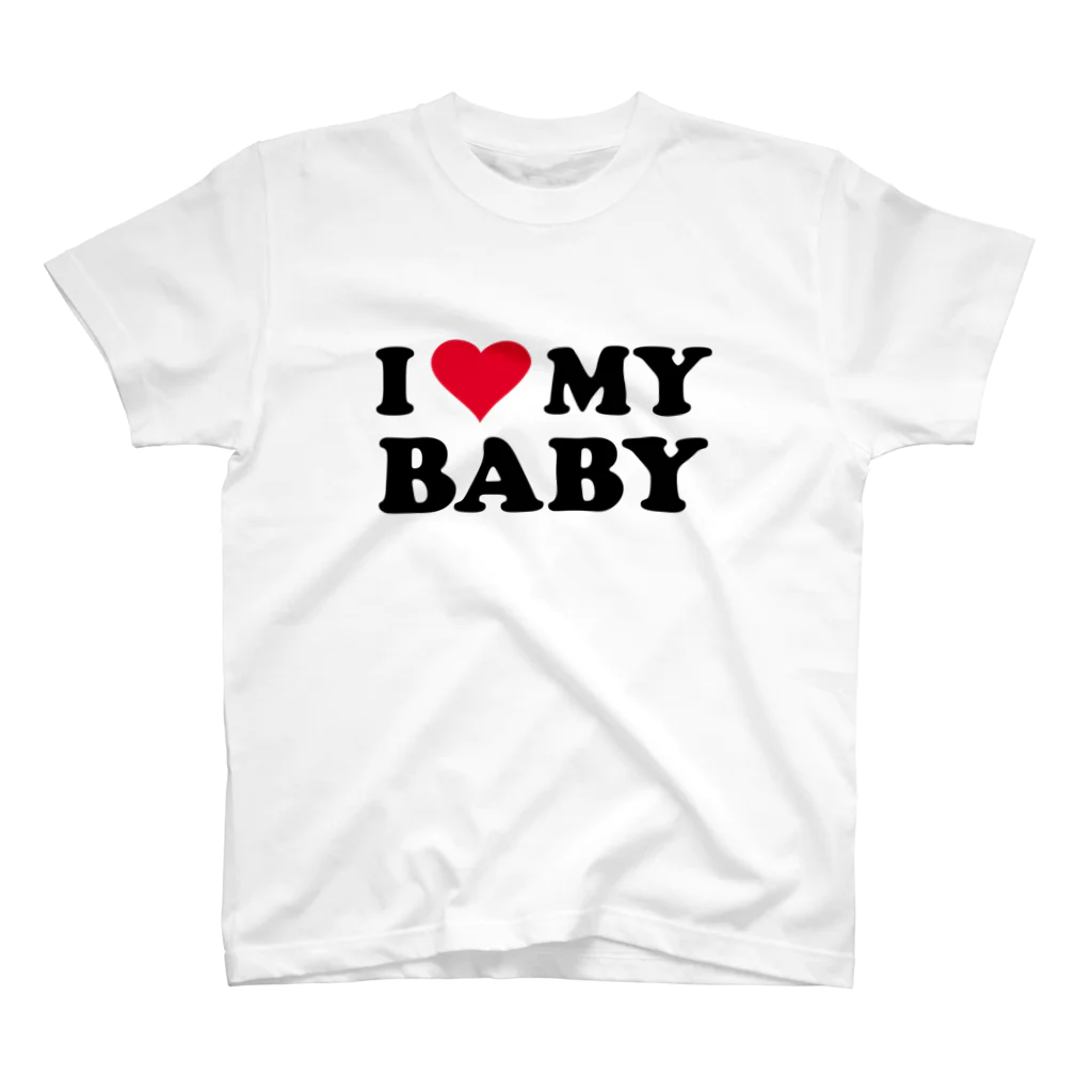 UMEのI ♡ MY BABY スタンダードTシャツ