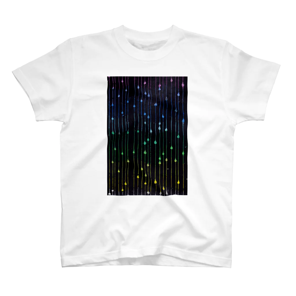 ＹＯＵ＿の絵はがきＢＯＸの雨０２ スタンダードTシャツ