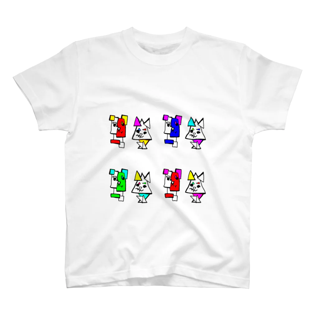 しゃろふいのピカソ風？しゃろふい2 スタンダードTシャツ