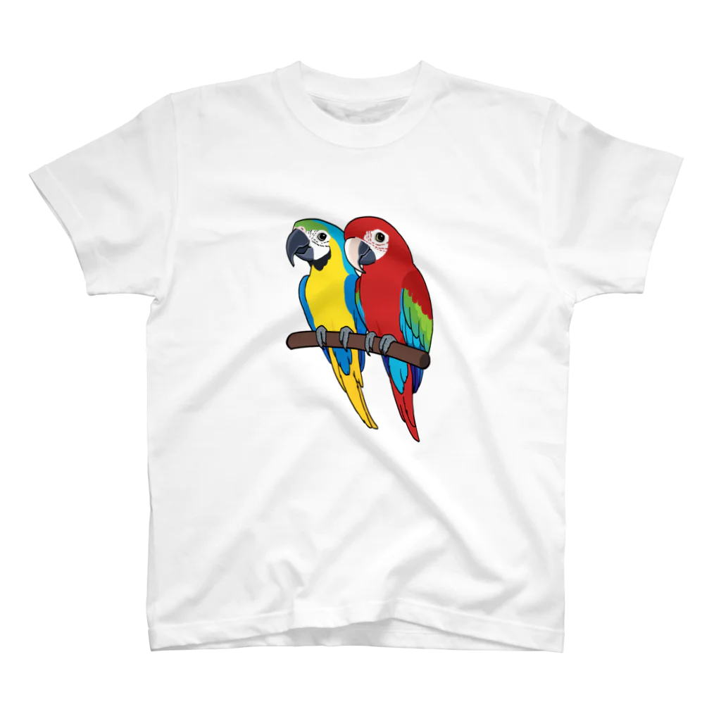 TORINOSUのコンゴウインコ スタンダードTシャツ