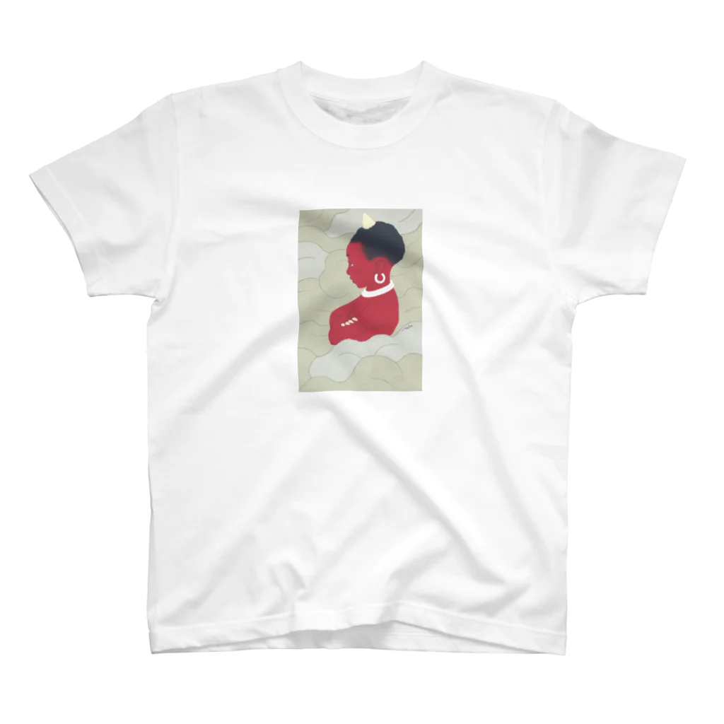 Hagino Taeko Goodsの鬼の子Tシャツ Regular Fit T-Shirt