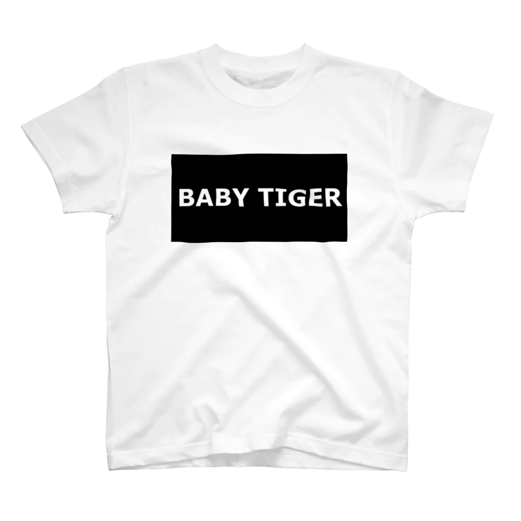 100822acのBABY TIGER Tシャツ　ロゴ大きめ スタンダードTシャツ