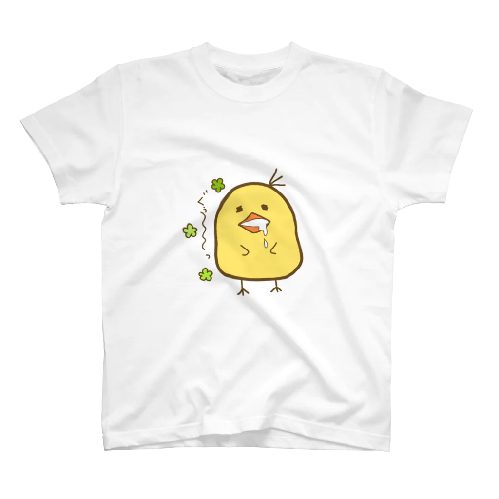 NukoNukoのおなかをすかせたひよこ スタンダードTシャツ