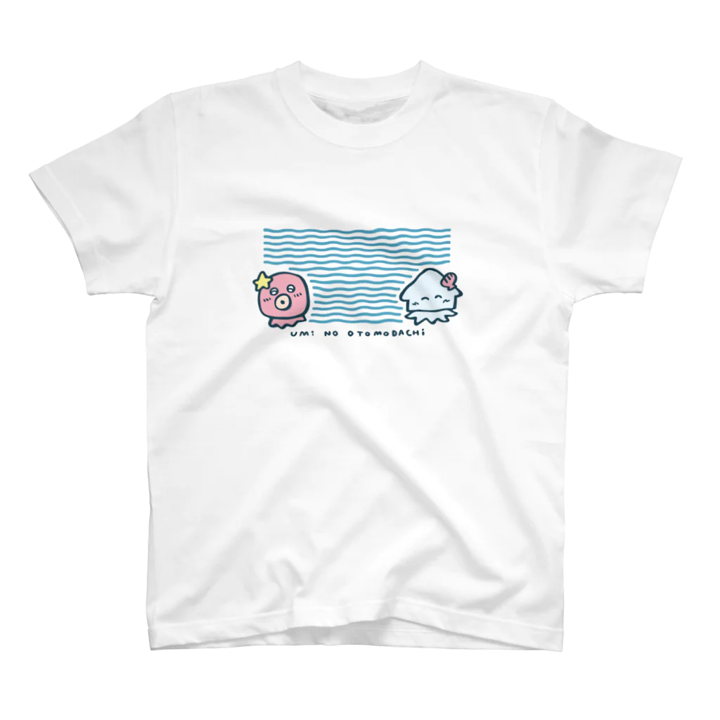 リサイクルショプ かそうのうみのおともだち（いろつき） Regular Fit T-Shirt