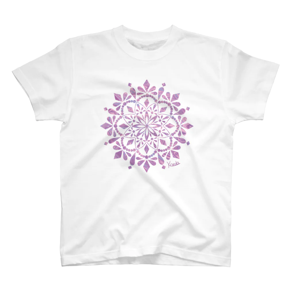 小枝[FunCoMadeメンバー]のMANDARA-LILAC- スタンダードTシャツ