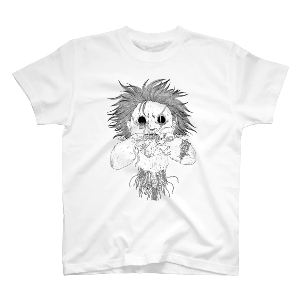 黒忌の退廃的ゾンビちゃん スタンダードTシャツ