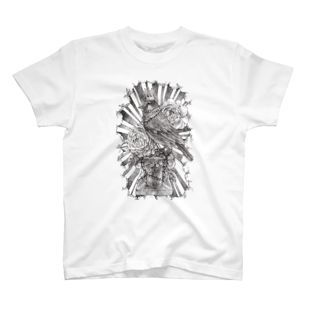 オノ(sir.0)の文鳥の王様 Regular Fit T-Shirt