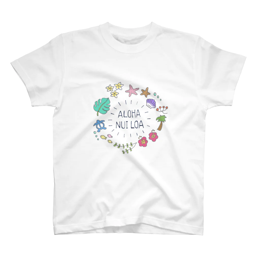pokichanのalohaななかまたち♡ Regular Fit T-Shirt