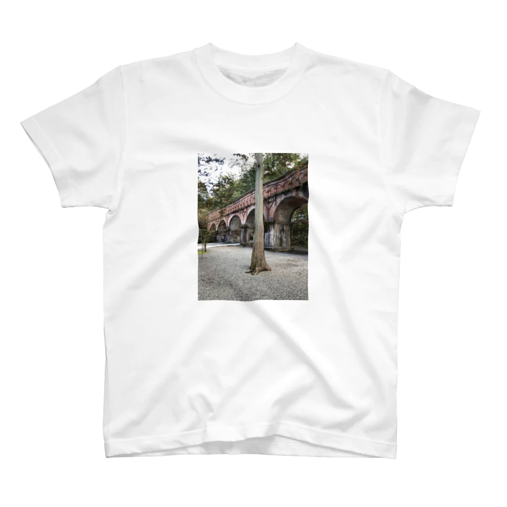 YOU_SHUNの水路閣 スタンダードTシャツ