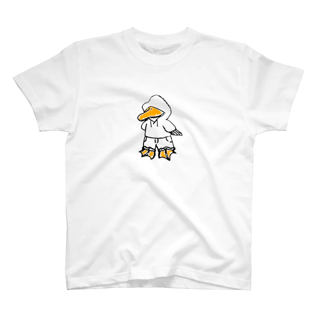 SUZOOMのFOODzooシリーズ ダック スタンダードTシャツ