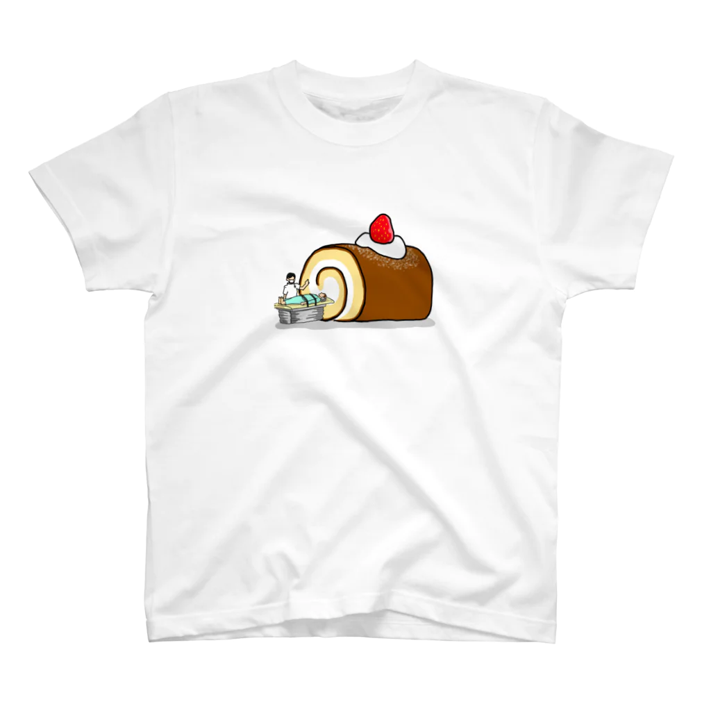 からばく社のMRI(ロールケーキ) Regular Fit T-Shirt