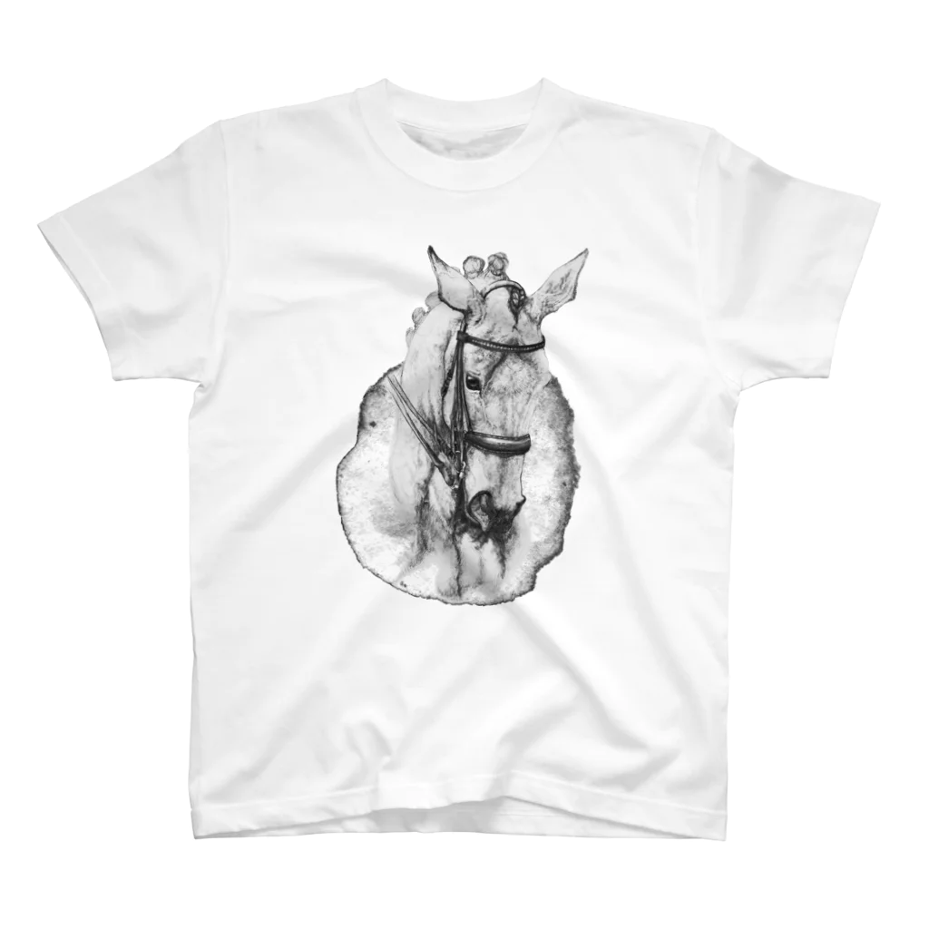 馬の絵の画家　斉藤いつみの馬の素描Tシャツ3 Regular Fit T-Shirt