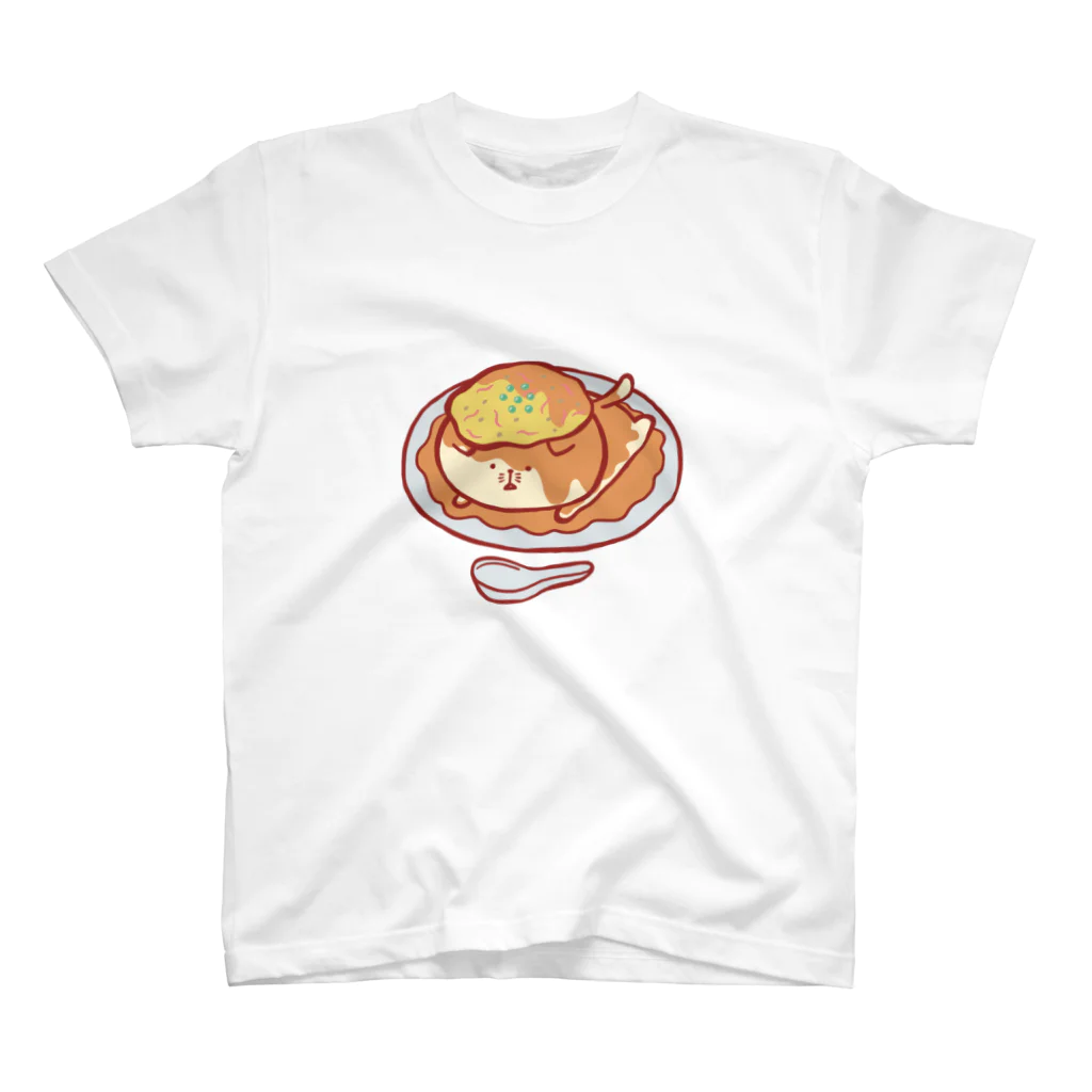 おで工房のスコティッシュのフォーちゃん【天津飯】 スタンダードTシャツ