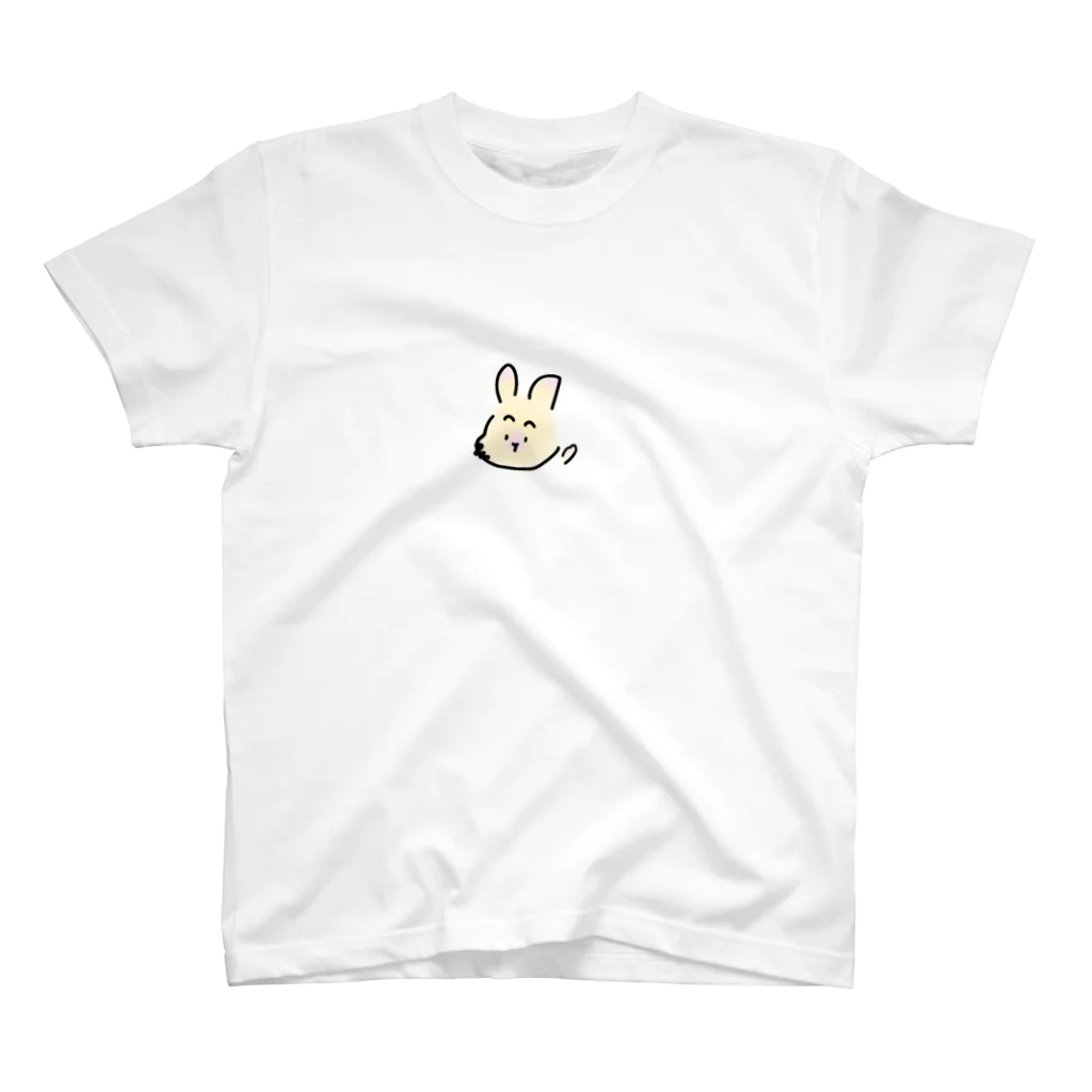 ぽっくるまるのちょっこりうさぎさん スタンダードTシャツ