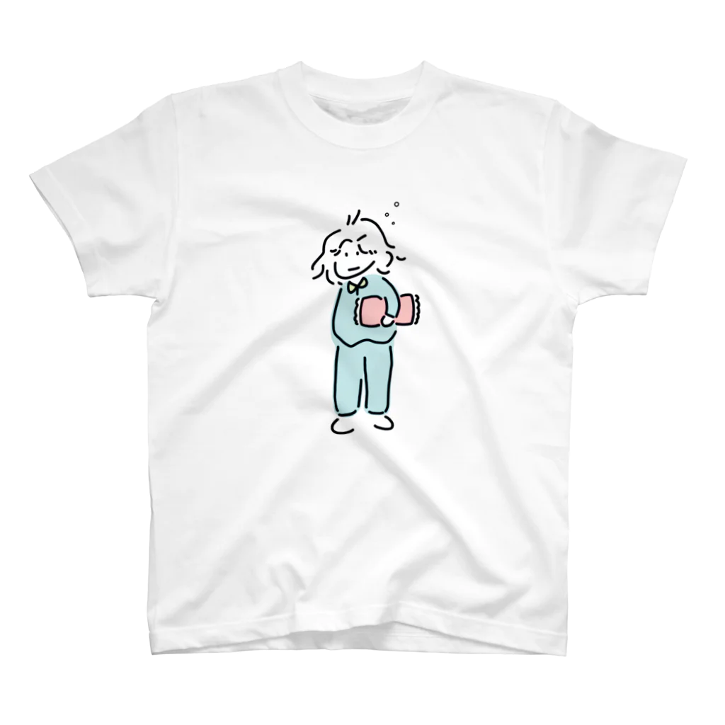 Nさんの自由なお店の寝起きの人 スタンダードTシャツ