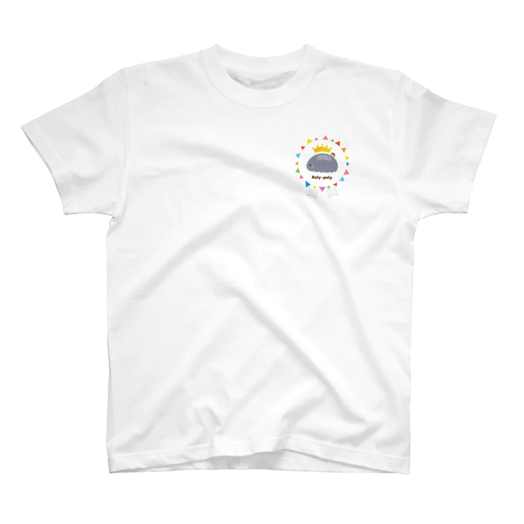 Illustrator イシグロフミカのRoly-poly ワンポイント スタンダードTシャツ