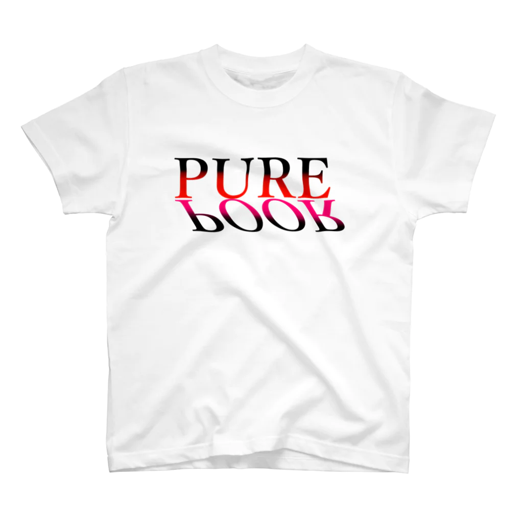 いろどり屋さんのPUREPOOR(ピュアプア) スタンダードTシャツ