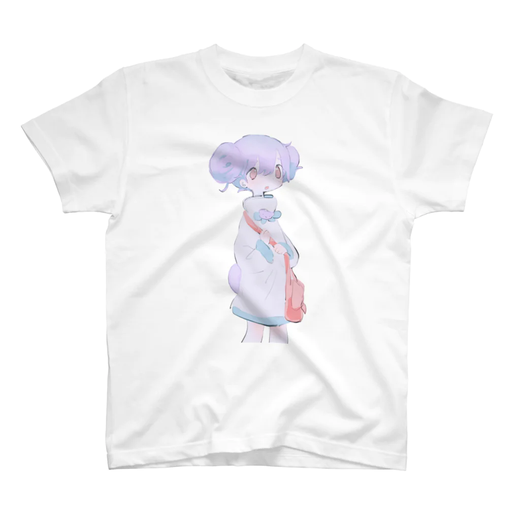 ゆーきんの絵ぐっずのこぐま（おでかけ） Regular Fit T-Shirt