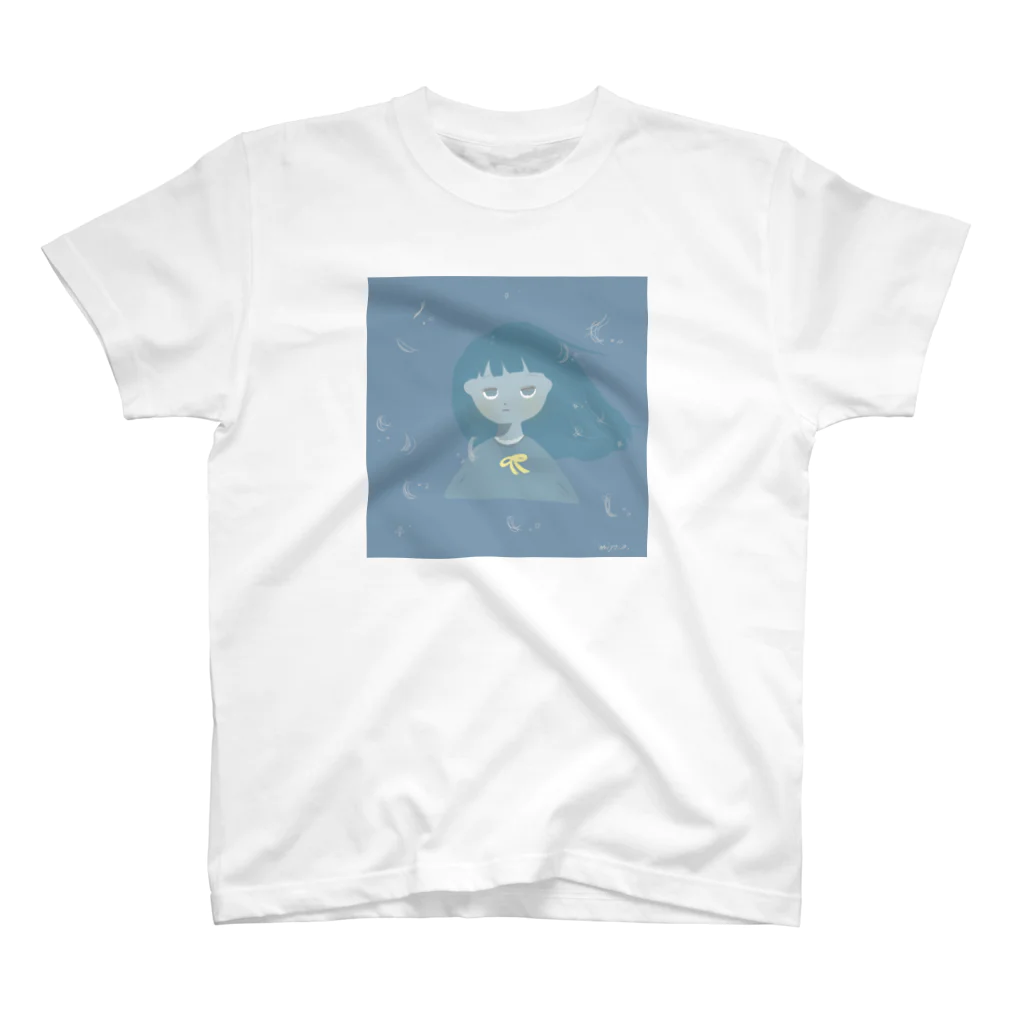 mipoco_chanのきえいる少女 スタンダードTシャツ