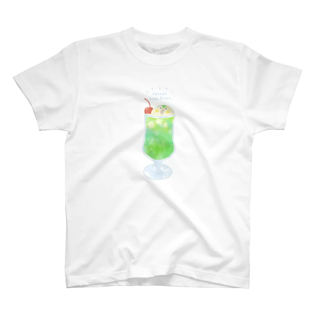 mmfumのメロンクリームソーダなカカポ スタンダードTシャツ