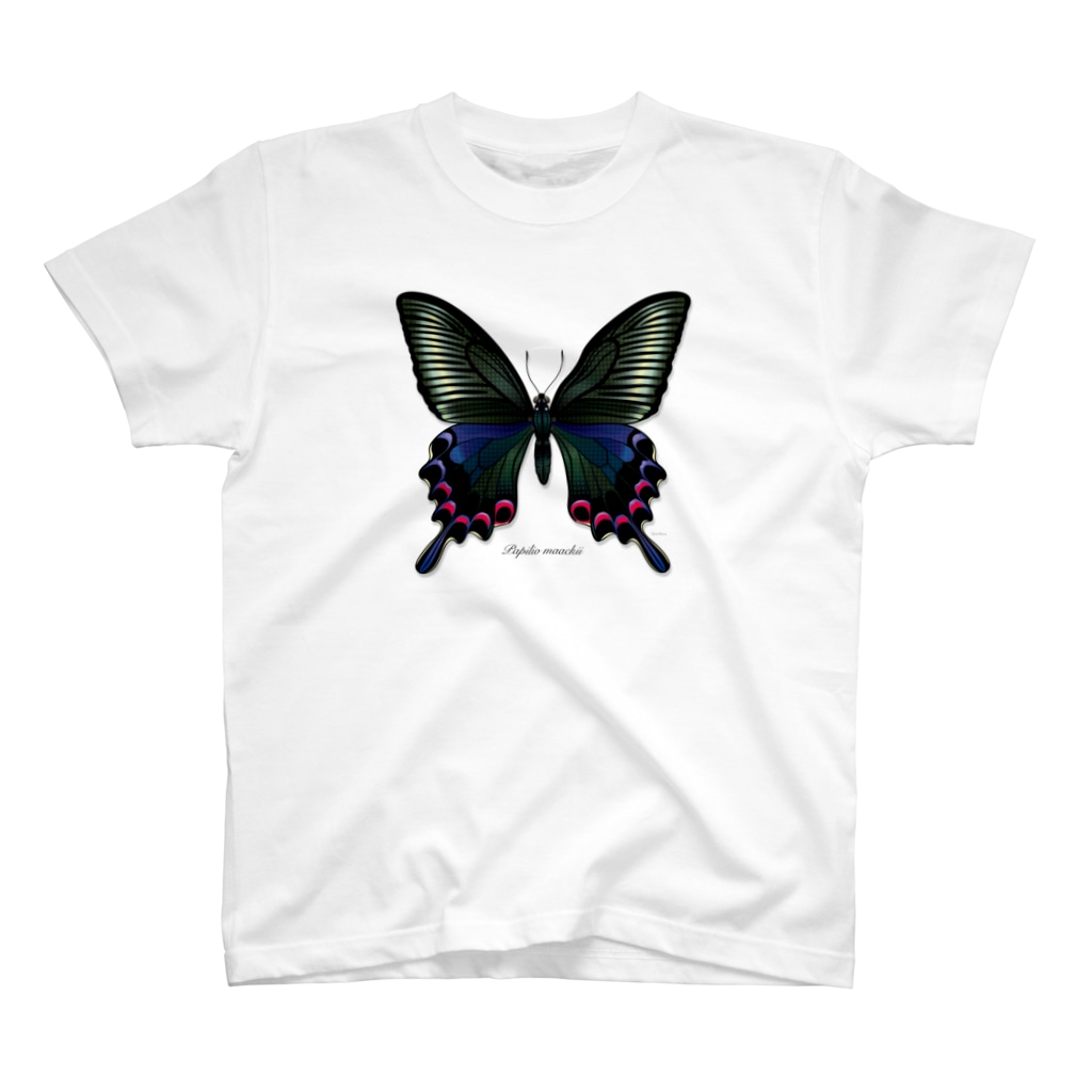 ミヤマカラスアゲハ 対馬型 Tシャツ Regular Fit T Shirt By Museum Lab Shop Mit Mit Suzuri