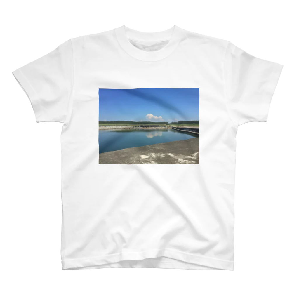 nkrailsの夏の漁港 スタンダードTシャツ