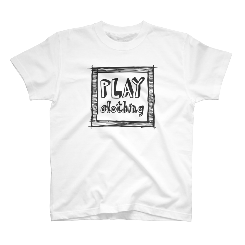 PLAY clothingのFrame PLAY LOGO ① Regular Fit T-Shirt